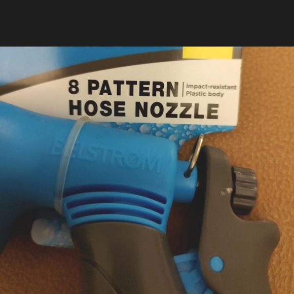 New Belstrom Inc 8 Pattern Hose Spray Nozzle Impact-Resistant Plastic Body 2023 - Picture 3 of 9